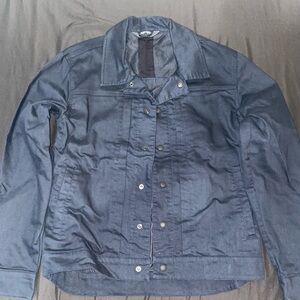Stylish Navy Canvas Jacket